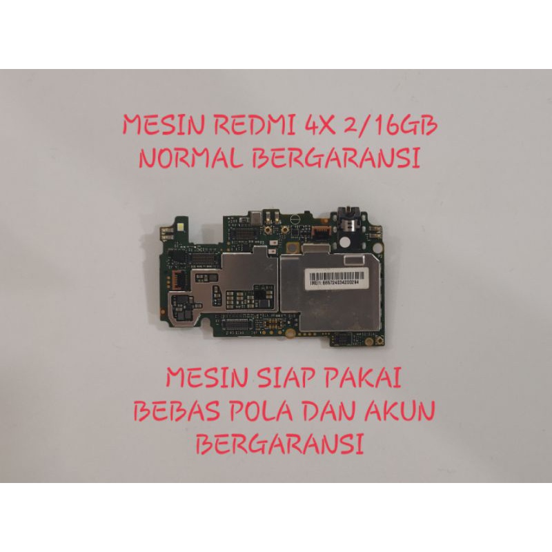 Detail Mesin Xiaomi Redmi 4x Nomer 46