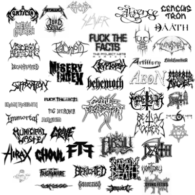 Detail Metal Band Logos Nomer 24