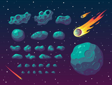 Detail Meteor Cartoon Nomer 24