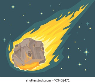Detail Meteor Cartoon Nomer 38