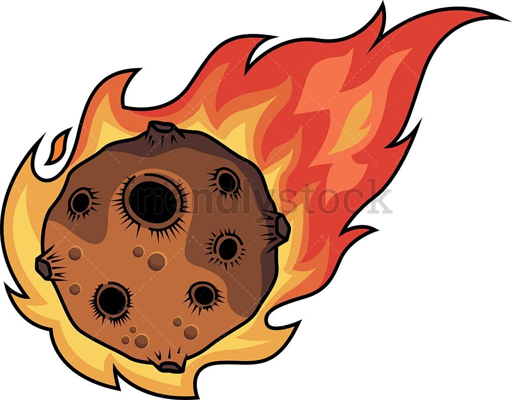 Detail Meteor Cartoon Nomer 6