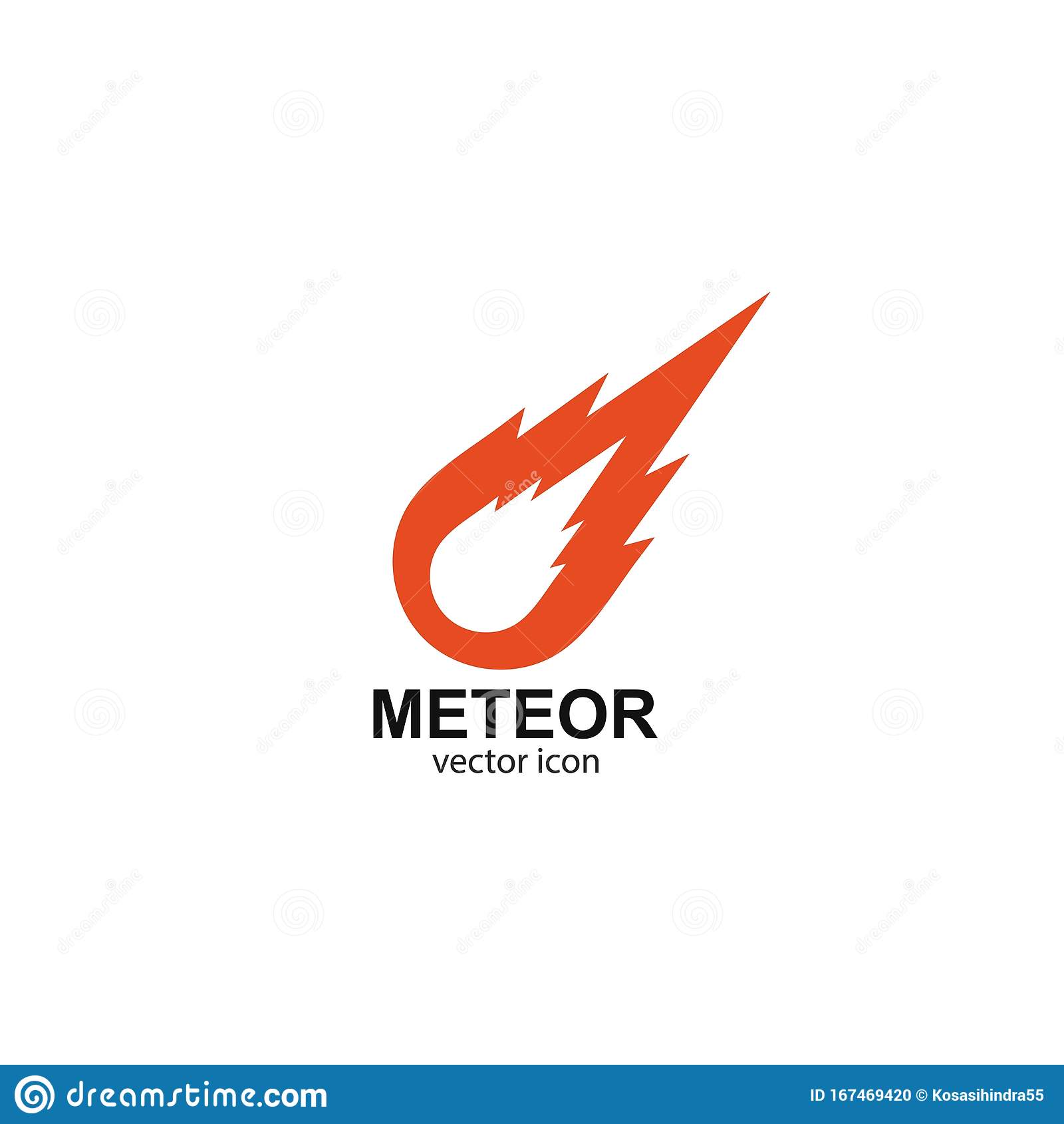 Detail Meteor Logo Nomer 6
