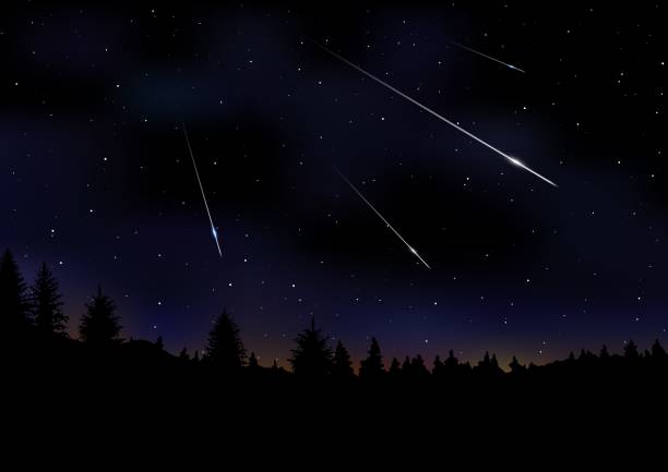 Meteor Shower Clipart - KibrisPDR