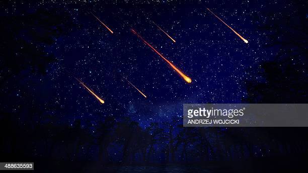 Detail Meteor Shower Clipart Nomer 33