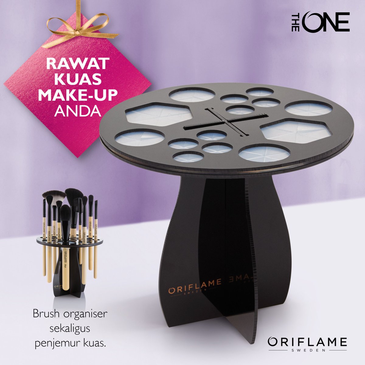 Detail Kuas Make Up Oriflame Nomer 45