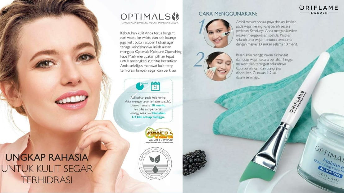 Detail Kuas Masker Oriflame Nomer 4