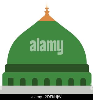 Detail Kubah Masjid Nabawi Vector Nomer 52