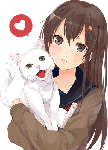 Detail Kucing Anime Nomer 6