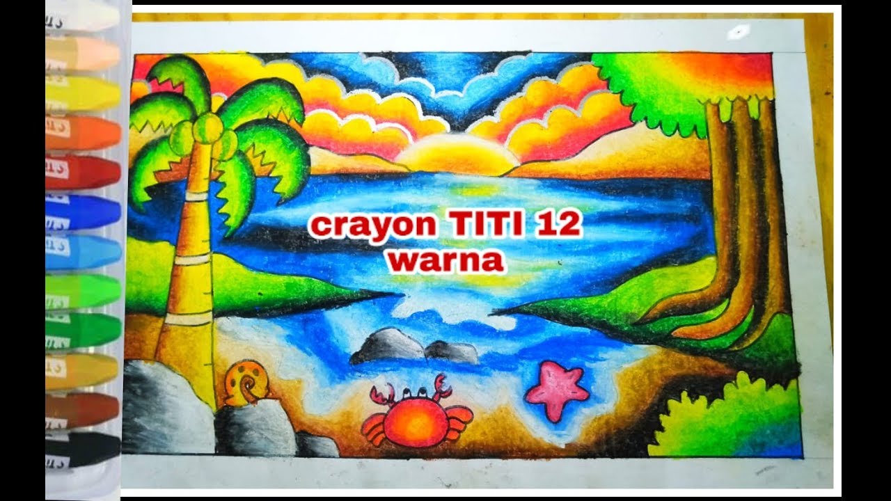 Detail Mewarna Dengan Crayon Nomer 14