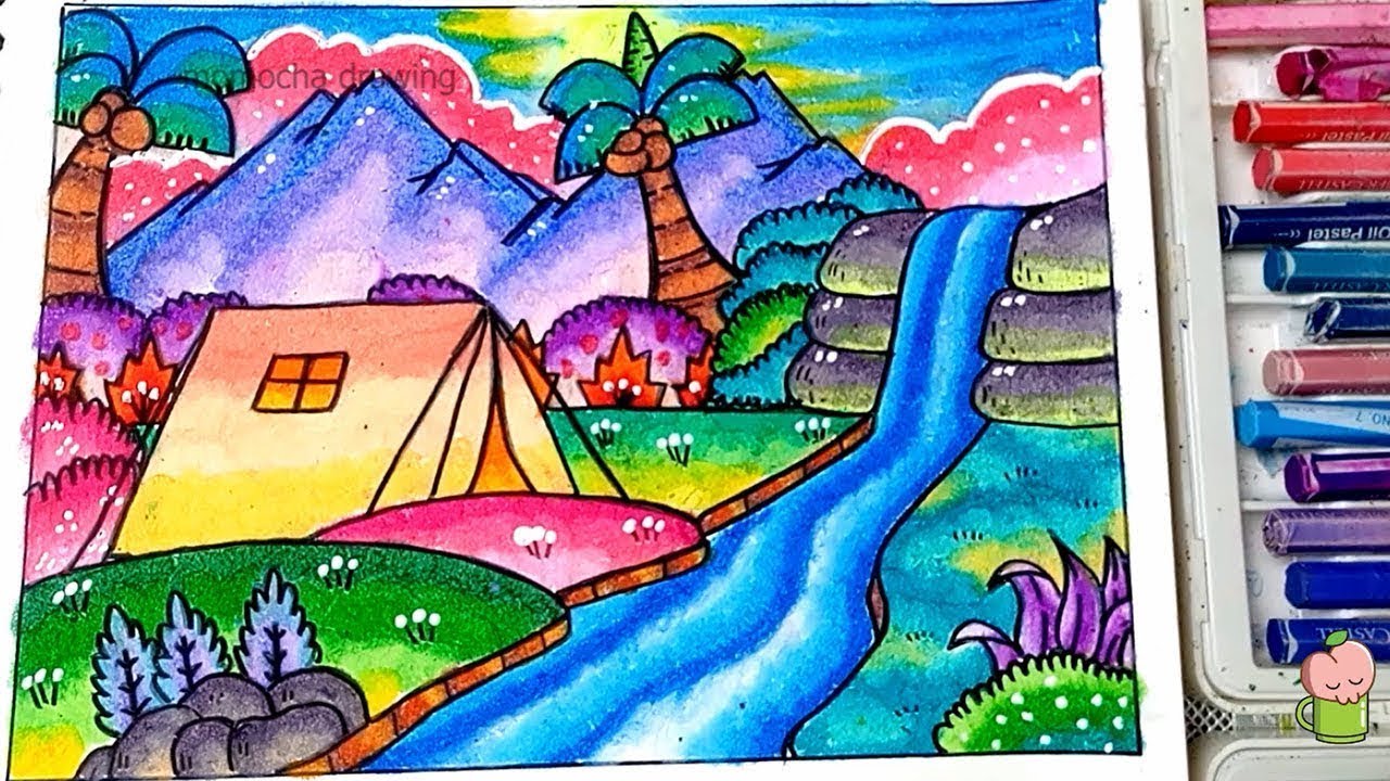 Detail Mewarna Dengan Crayon Nomer 17
