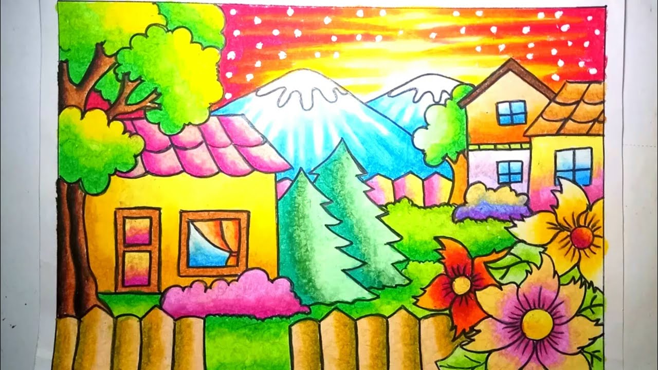Detail Mewarna Dengan Crayon Nomer 18