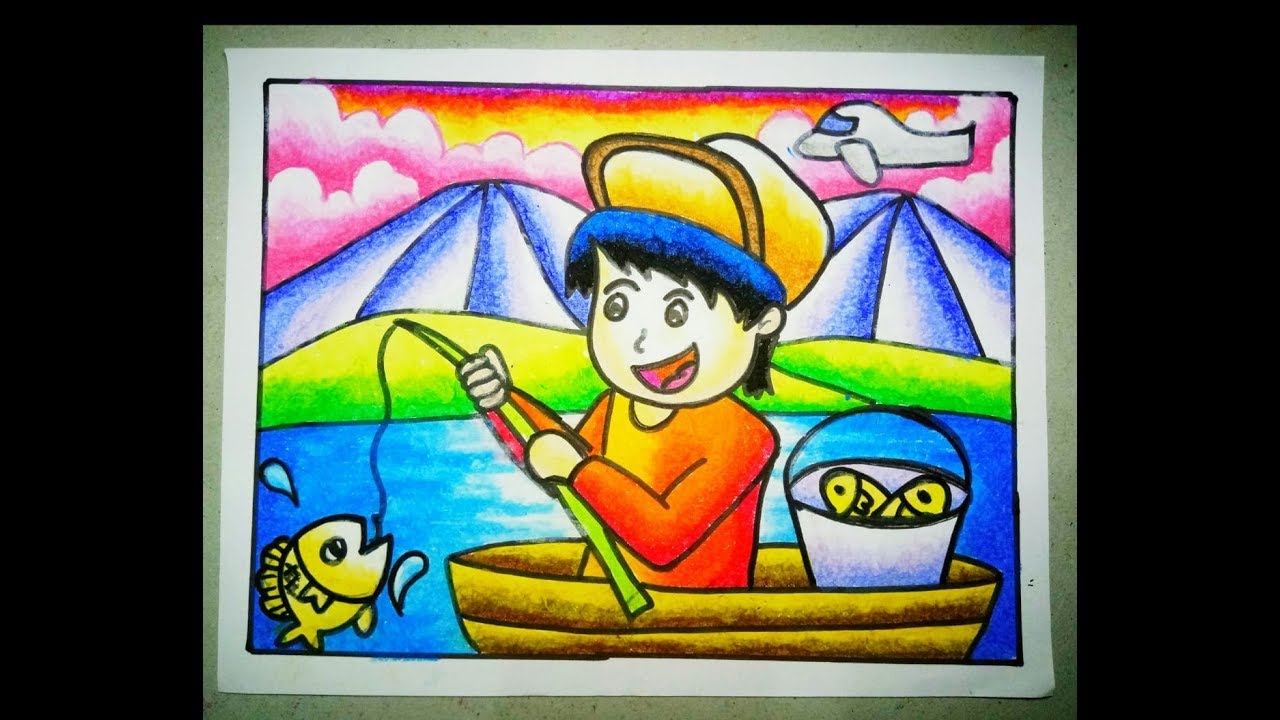 Detail Mewarna Dengan Crayon Nomer 19