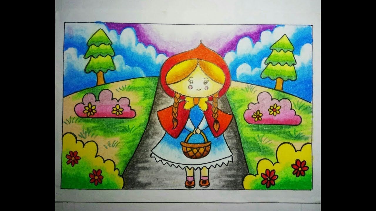Detail Mewarna Dengan Crayon Nomer 23