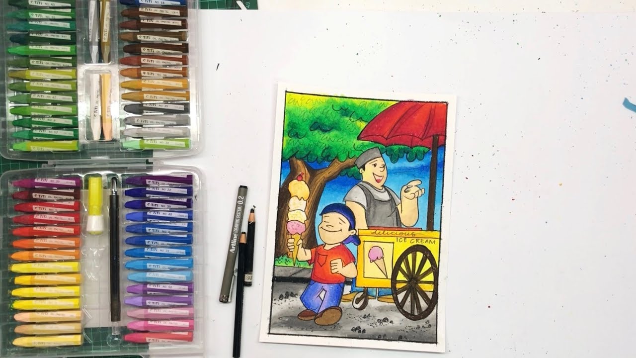 Detail Mewarna Dengan Crayon Nomer 24