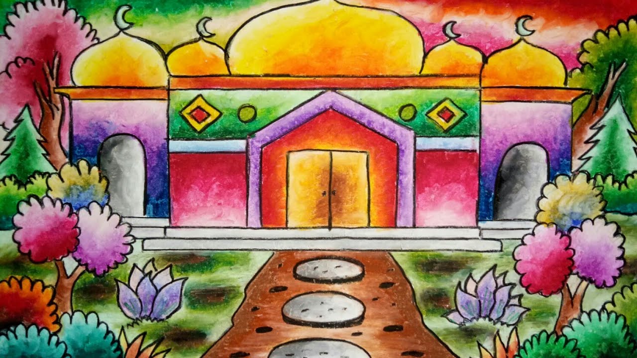 Detail Mewarna Dengan Crayon Nomer 35