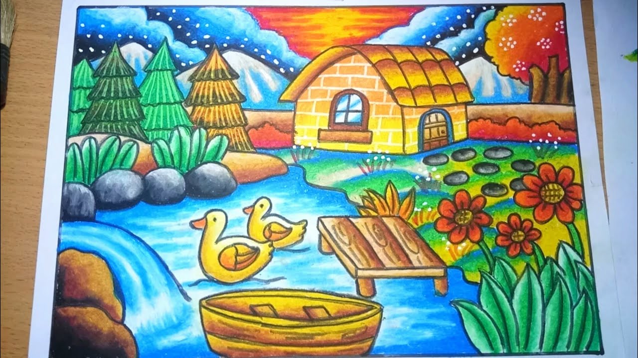 Detail Mewarna Dengan Crayon Nomer 5