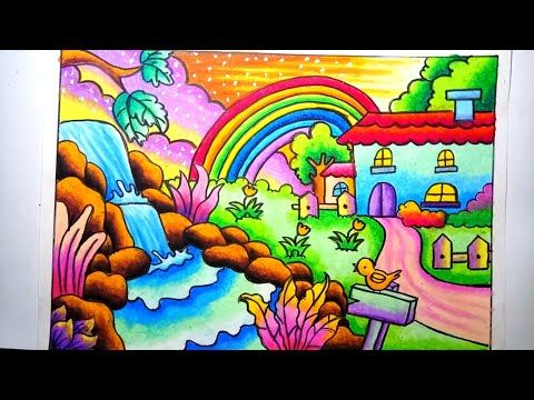 Detail Mewarna Dengan Crayon Nomer 6