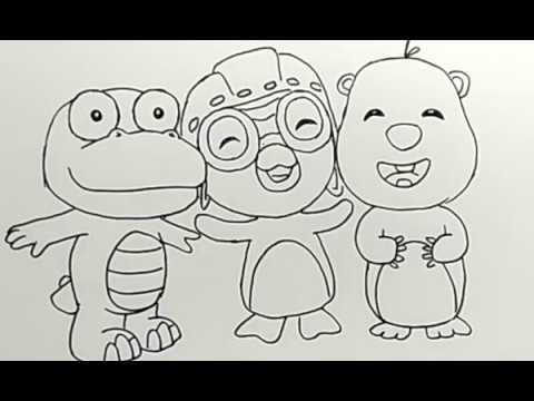 Detail Mewarna Gambar Pororo Nomer 13