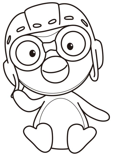 Detail Mewarna Gambar Pororo Nomer 17