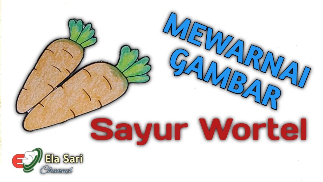 Detail Mewarna Gambar Sayur Wortel Nomer 22