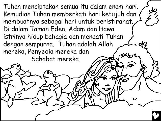 Detail Mewarnai Adam Dan Hawa Nomer 47