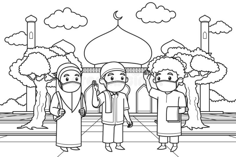 Detail Mewarnai Anak Gambar Islami Nomer 50