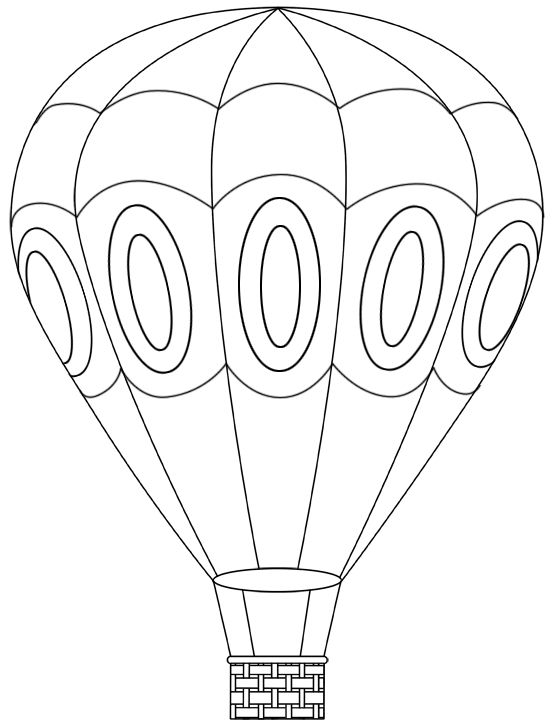 Detail Mewarnai Balon Udara Nomer 15