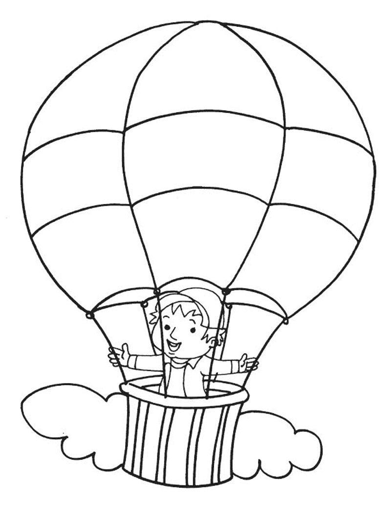 Detail Mewarnai Balon Udara Nomer 25
