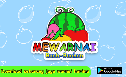 Detail Mewarnai Buah Buahan Nomer 16