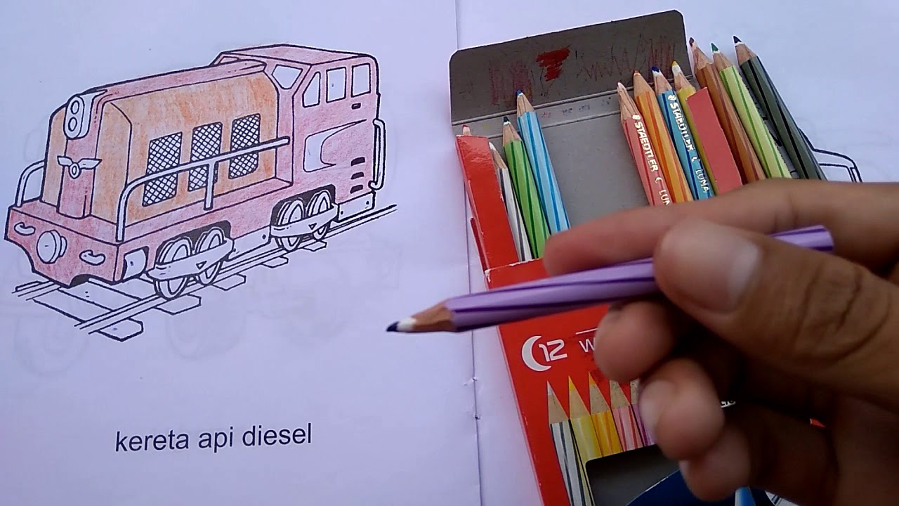 Detail Mewarnai Dengan Pensil Warna Nomer 46