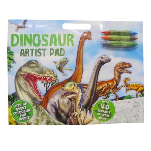 Detail Mewarnai Dinosaurus Dengan Crayon Nomer 23