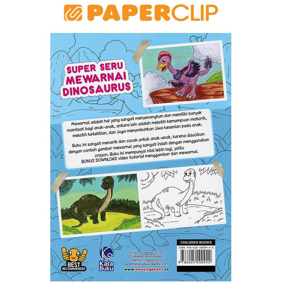 Detail Mewarnai Dinosaurus Dengan Crayon Nomer 30