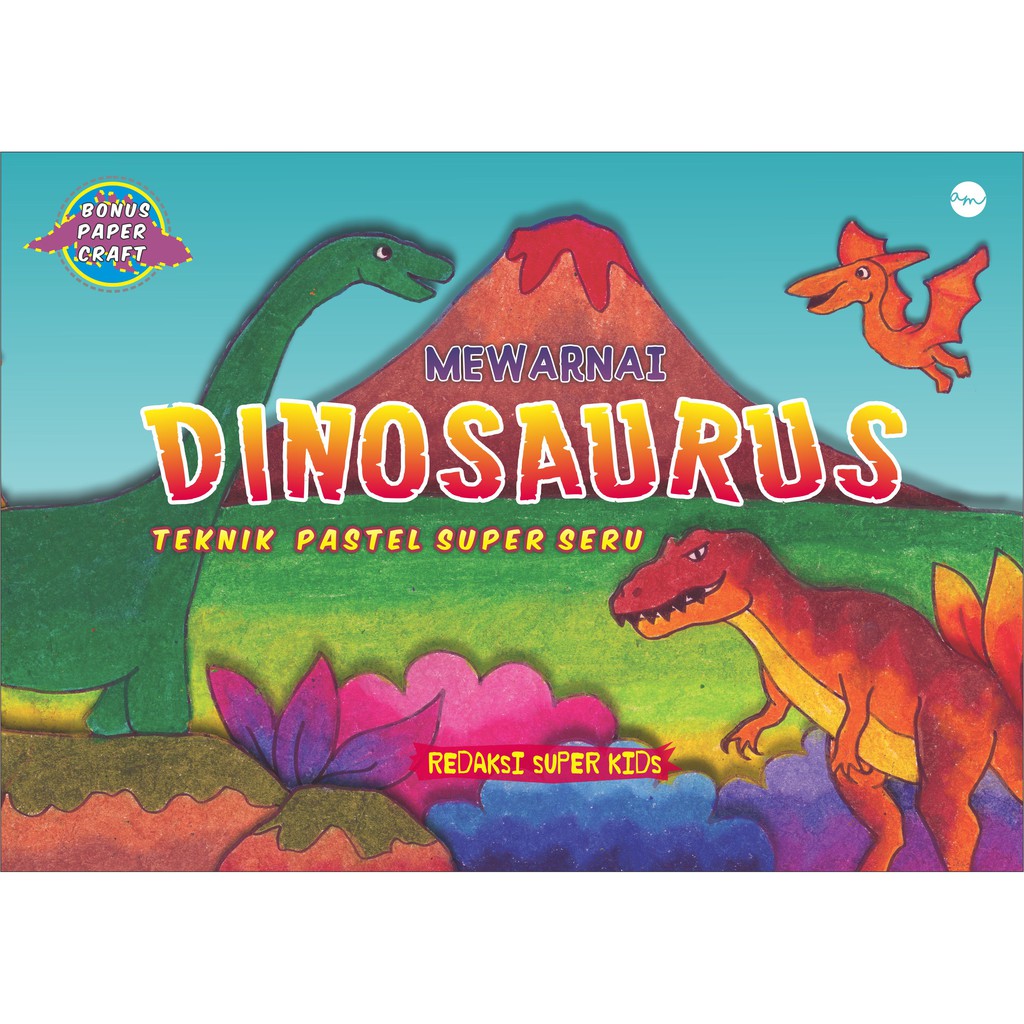 Detail Mewarnai Dinosaurus Dengan Crayon Nomer 46