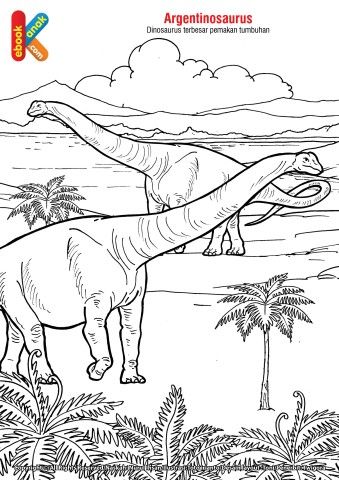 Detail Mewarnai Dinosaurus Dengan Crayon Nomer 53