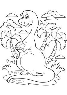 Detail Mewarnai Dinosaurus T Rex Nomer 34