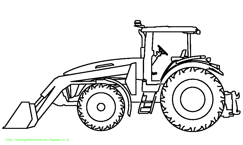 Detail Mewarnai Gambar Alat Berat Nomer 12