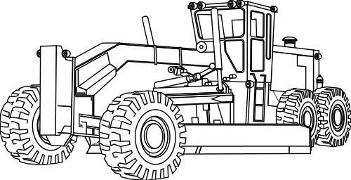 Detail Mewarnai Gambar Alat Berat Nomer 24