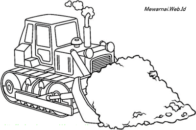 Detail Mewarnai Gambar Alat Berat Nomer 5