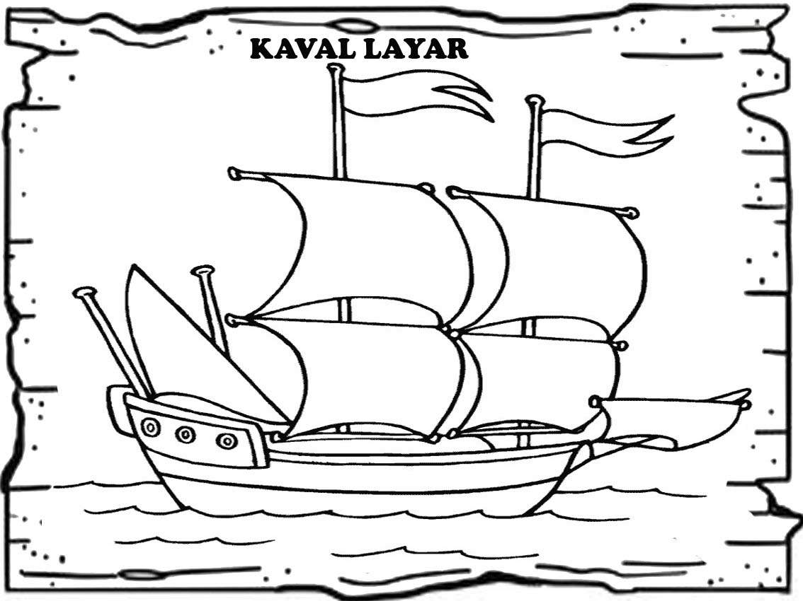 Detail Mewarnai Gambar Alat Transportasi Nomer 52