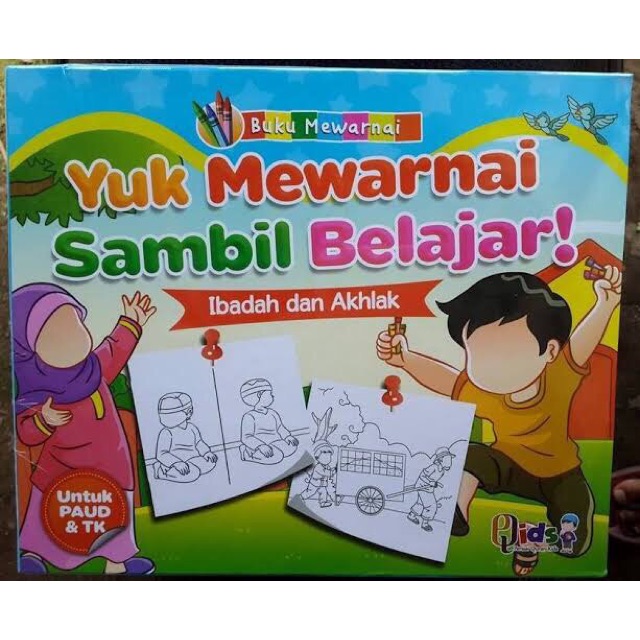 Detail Mewarnai Gambar Anak Belajar Nomer 18