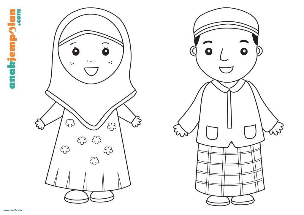 Detail Mewarnai Gambar Anak Laki Dan Perempuan Nomer 19