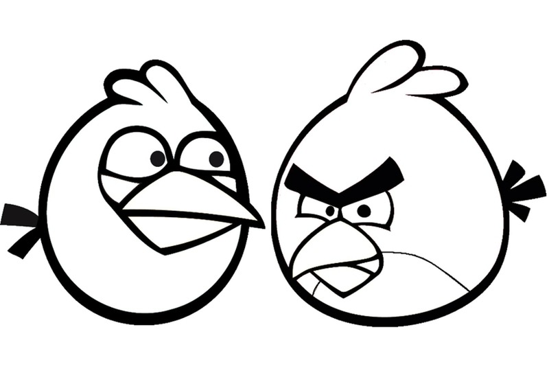 Detail Mewarnai Gambar Angry Bird Nomer 19