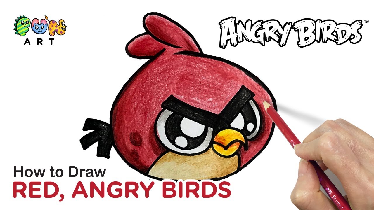 Detail Mewarnai Gambar Angry Bird Nomer 31