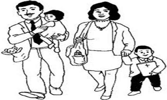 Detail Mewarnai Gambar Ayah Nomer 22