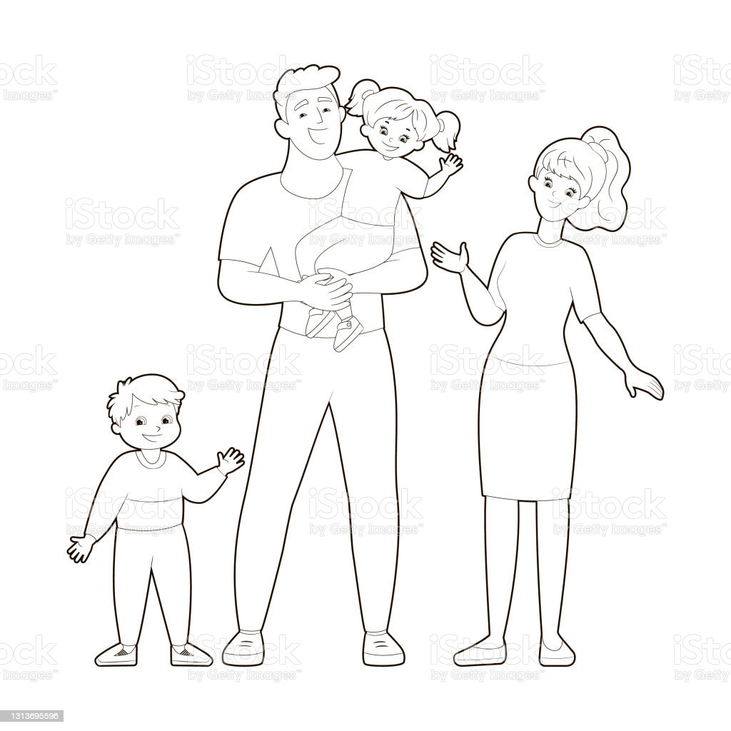 Detail Mewarnai Gambar Ayah Nomer 33