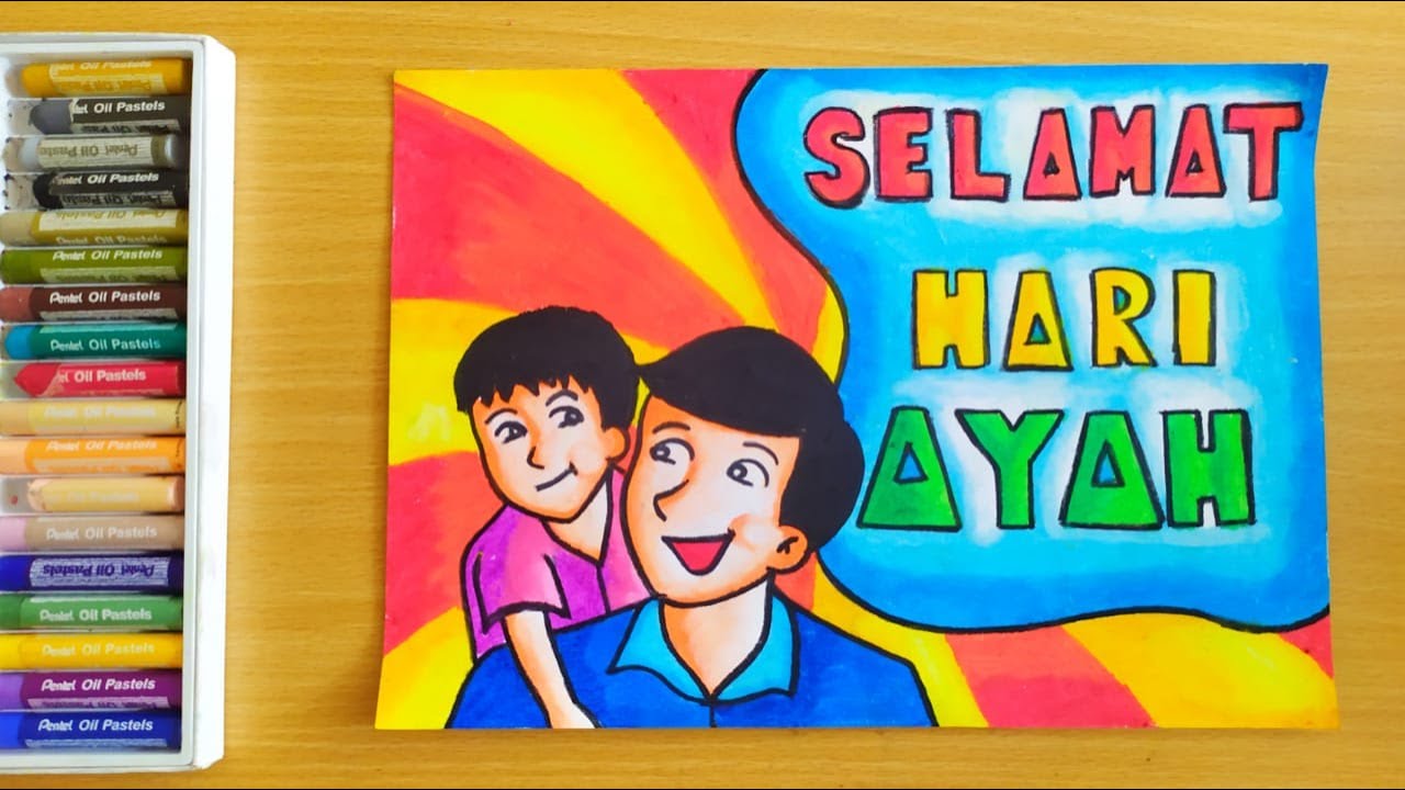 Detail Mewarnai Gambar Ayah Nomer 38