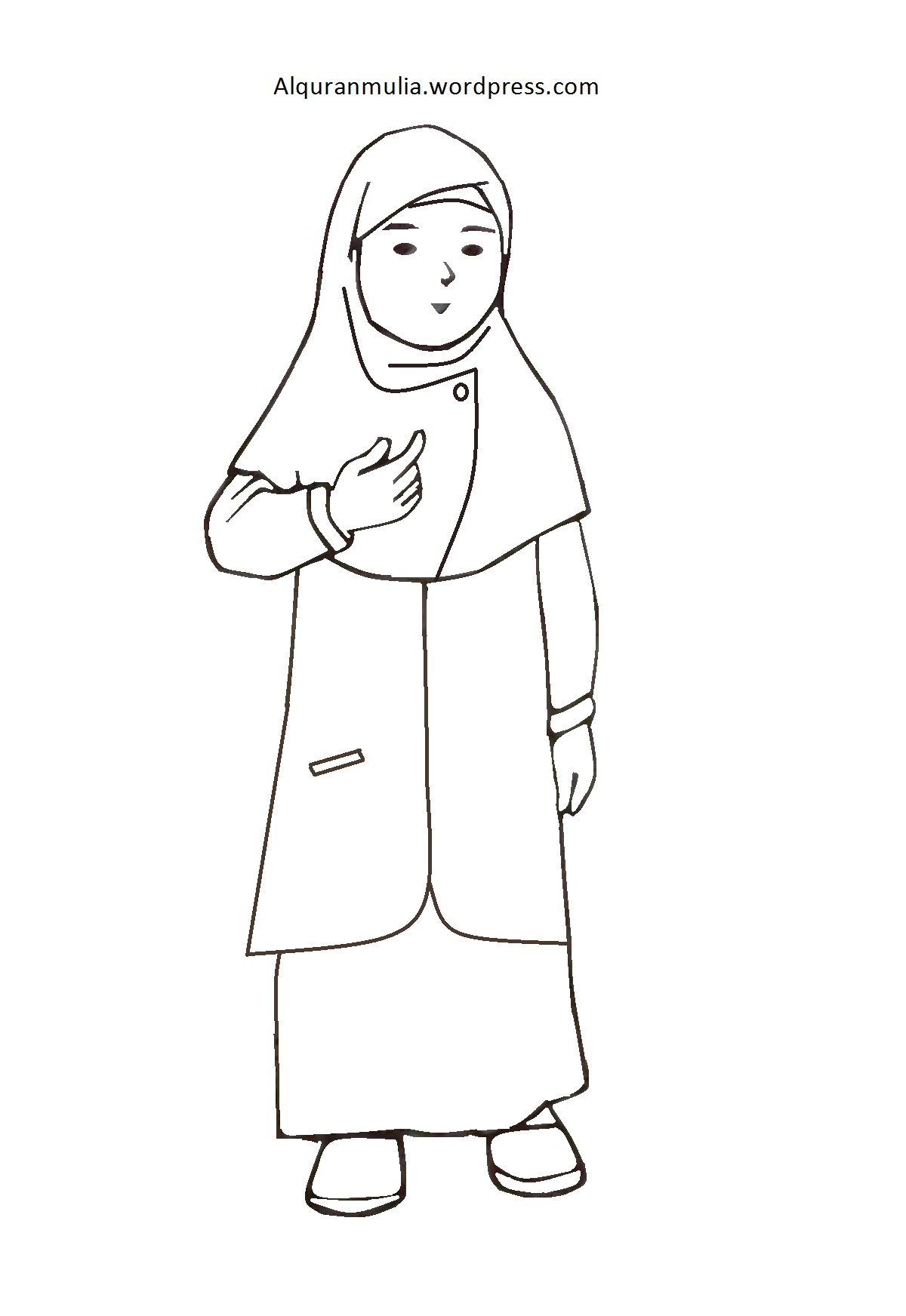 Detail Mewarnai Gambar Ayah Nomer 7