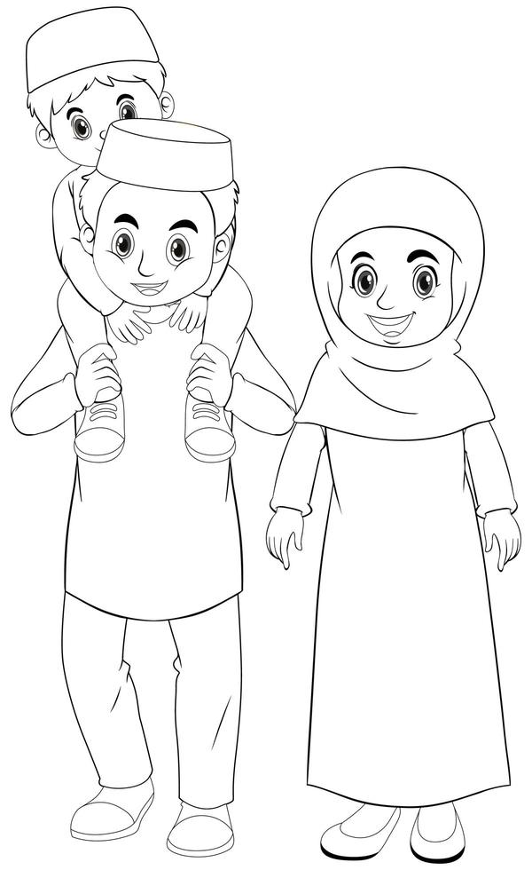 Detail Mewarnai Gambar Ayah Dan Ibu Nomer 40