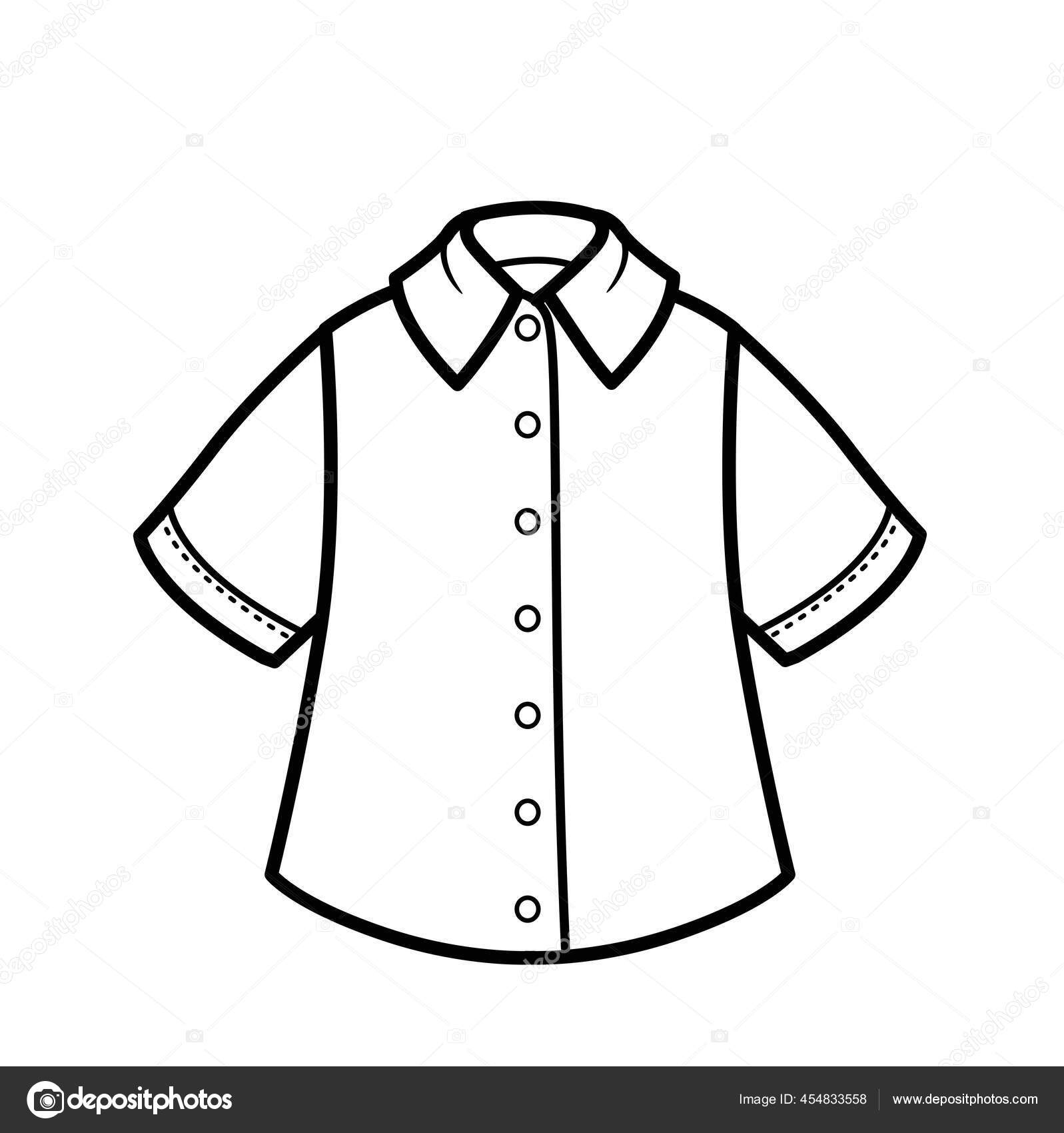 Detail Mewarnai Gambar Baju Kemeja Koleksi Nomer 20