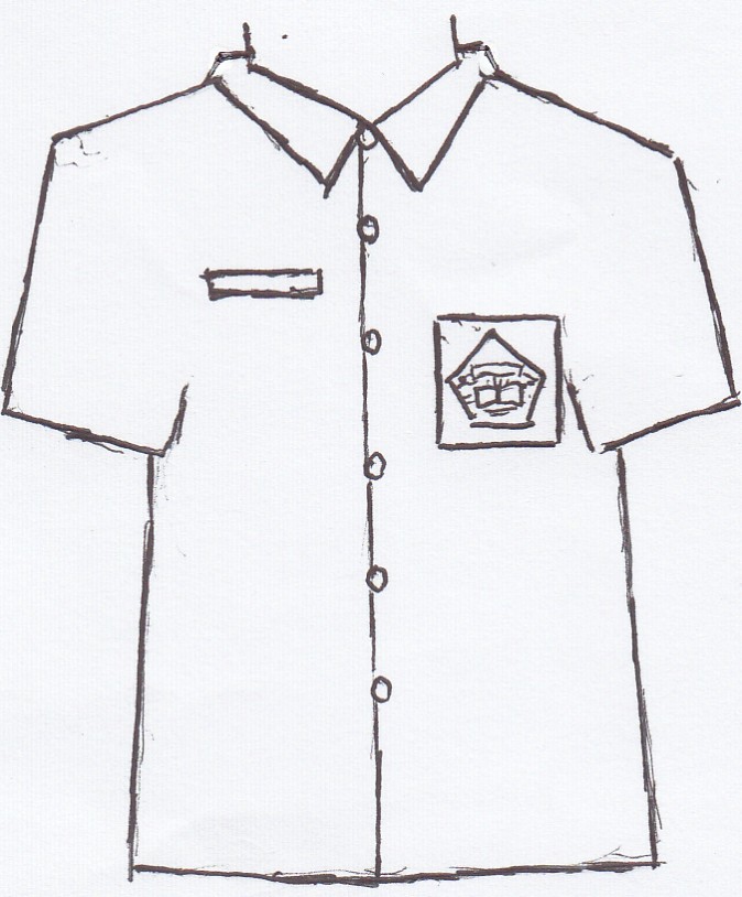 Detail Mewarnai Gambar Baju Seragam Nomer 16